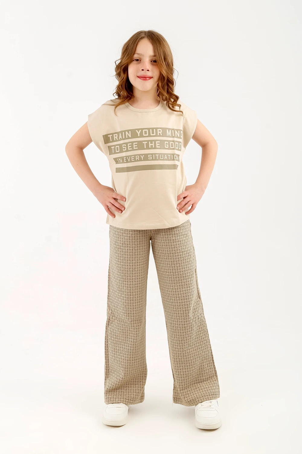 Casual Slogan & Patterned Set